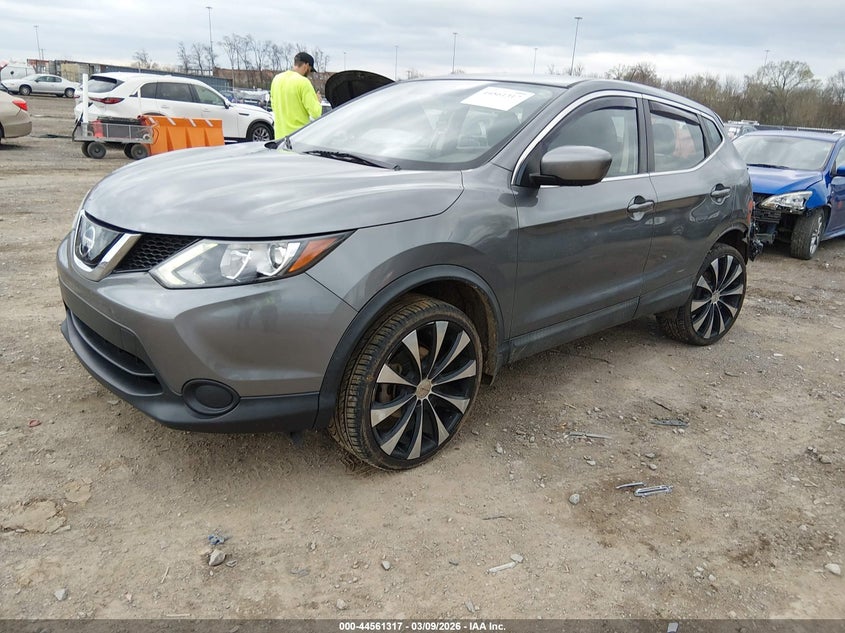 2018 Nissan Rogue VIN JN1BJ1CP9JW500597 IAAI salvage auction — LEFT REAR, Salvage Title, sold $2,150 on 2026-07-23 (photo 2)