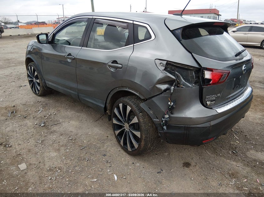 2018 Nissan Rogue VIN JN1BJ1CP9JW500597 IAAI salvage auction — LEFT REAR, Salvage Title, sold $2,150 on 2026-07-23 (photo 3)