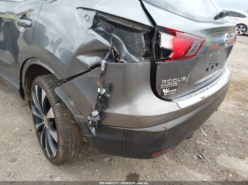 2018 Nissan Rogue VIN JN1BJ1CP9JW500597 IAAI salvage auction — LEFT REAR, Salvage Title, sold $2,150 on 2026-07-23 (photo 6)