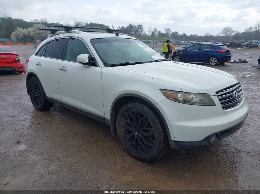 2004 Infiniti Fx35 VIN JNRAS08U34X109183 IAAI salvage auction — NORMAL WEAR, Clear (Tennessee), sold $1,050 on 2026-07-15 (photo 1)