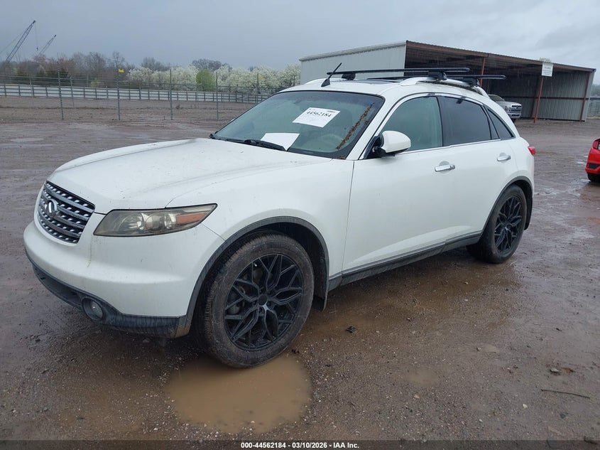 2004 Infiniti Fx35 VIN JNRAS08U34X109183 IAAI salvage auction — NORMAL WEAR, Clear (Tennessee), sold $1,050 on 2026-07-15 (photo 2)