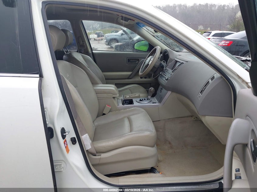 2004 Infiniti Fx35 VIN JNRAS08U34X109183 IAAI salvage auction — NORMAL WEAR, Clear (Tennessee), sold $1,050 on 2026-07-15 (photo 5)
