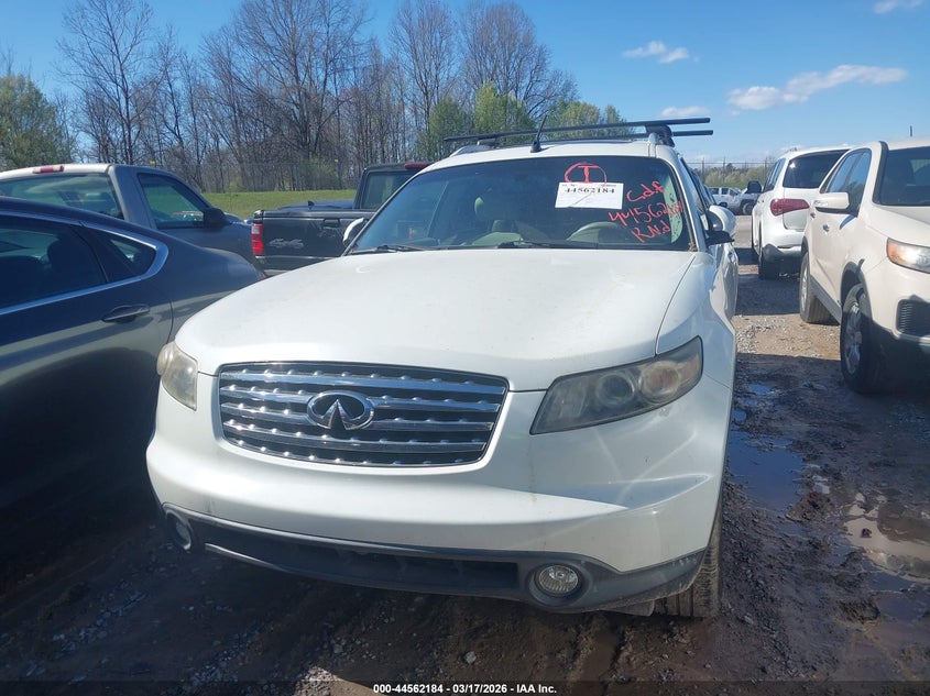 2004 Infiniti Fx35 VIN JNRAS08U34X109183 IAAI salvage auction — NORMAL WEAR, Clear (Tennessee), sold $1,050 on 2026-07-15 (photo 6)