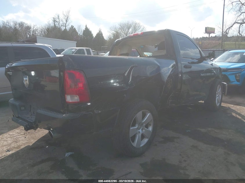 2012 Ram 1500 VIN 3C6JD6AT1CG279647 IAAI salvage auction — ROLLOVER, Clear (Oklahoma), sold $575 on 2026-08-26 (photo 4)