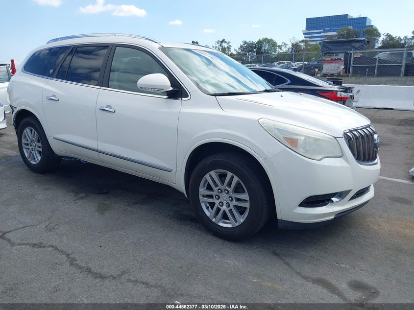 2015 Buick Enclave VIN 5GAKRAKD8FJ119696 IAAI salvage auction — LEFT SIDE, Salvage Title, sold $925 on 2026-07-09 (photo 1)