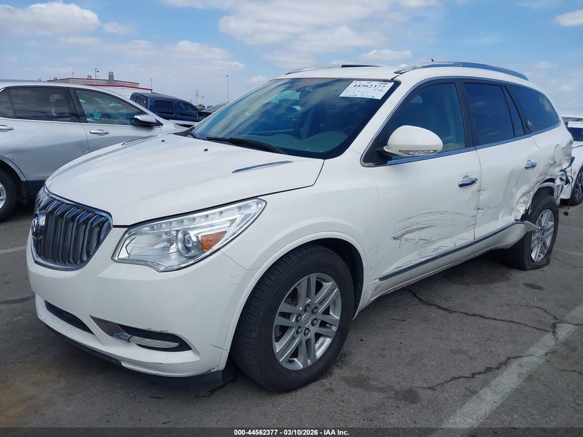 2015 Buick Enclave VIN 5GAKRAKD8FJ119696 IAAI salvage auction — LEFT SIDE, Salvage Title, sold $925 on 2026-07-09 (photo 2)