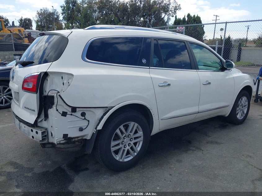 2015 Buick Enclave VIN 5GAKRAKD8FJ119696 IAAI salvage auction — LEFT SIDE, Salvage Title, sold $925 on 2026-07-09 (photo 4)