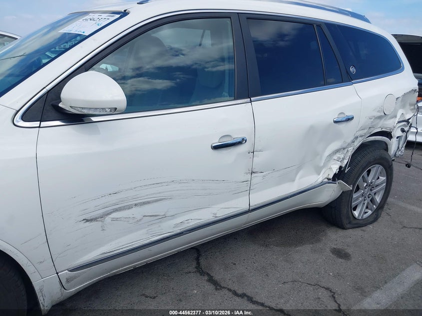 2015 Buick Enclave VIN 5GAKRAKD8FJ119696 IAAI salvage auction — LEFT SIDE, Salvage Title, sold $925 on 2026-07-09 (photo 6)