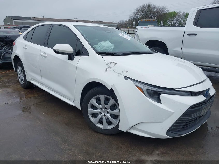 2024 Toyota Corolla VIN JTDBCMFE7R3045300 IAAI salvage auction — SIDE, Original (Texas), sold $1,550 on 2026-07-28 (photo 1)