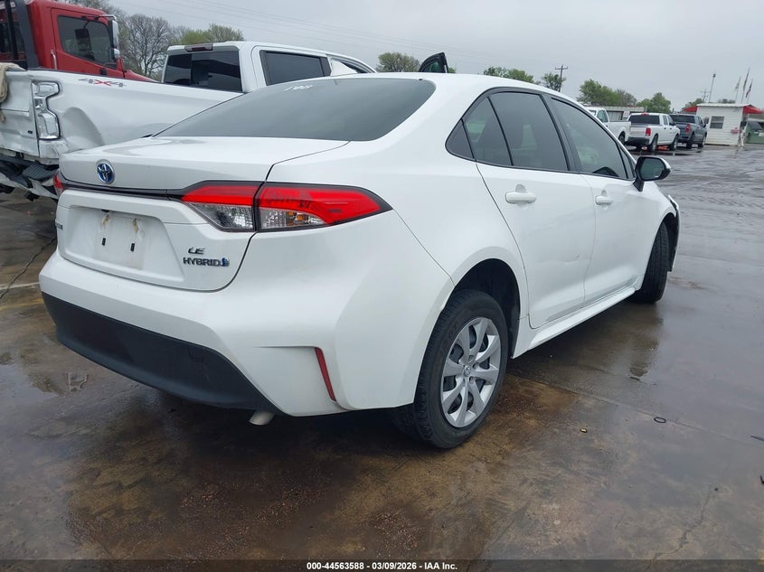 2024 Toyota Corolla VIN JTDBCMFE7R3045300 IAAI salvage auction — SIDE, Original (Texas), sold $1,550 on 2026-07-28 (photo 4)