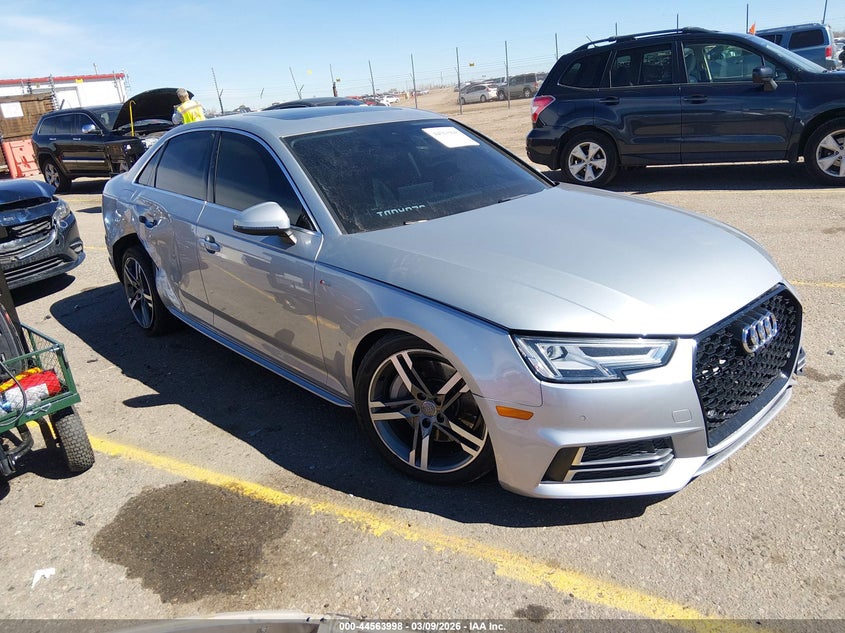 2018 Audi A4 VIN WAUENAF49JN012236 IAAI salvage auction — RIGHT FRONT, Salvage (Colorado), sold $3,200 on 2026-07-14 (photo 1)