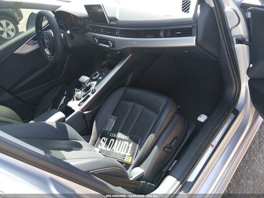 2018 Audi A4 VIN WAUENAF49JN012236 IAAI salvage auction — RIGHT FRONT, Salvage (Colorado), sold $3,200 on 2026-07-14 (photo 5)