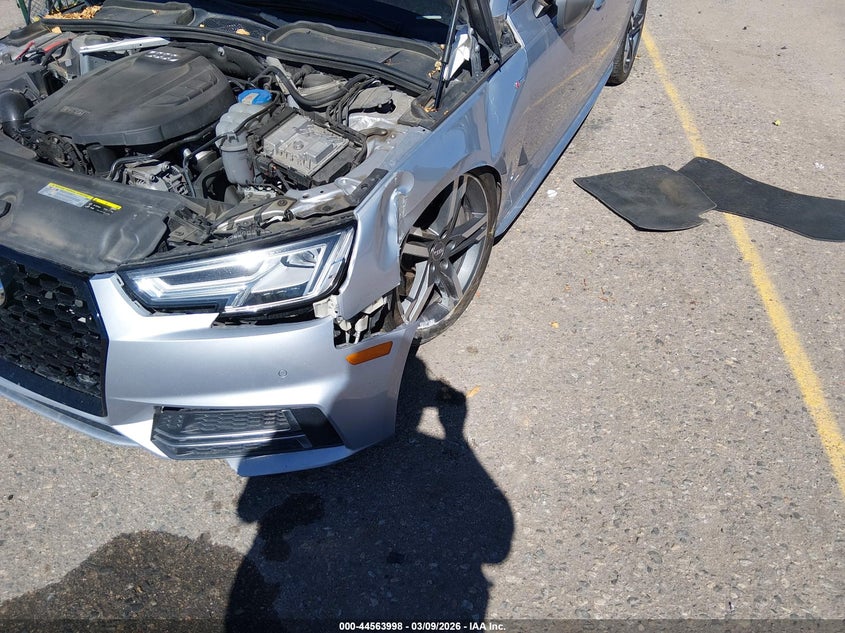 2018 Audi A4 VIN WAUENAF49JN012236 IAAI salvage auction — RIGHT FRONT, Salvage (Colorado), sold $3,200 on 2026-07-14 (photo 6)