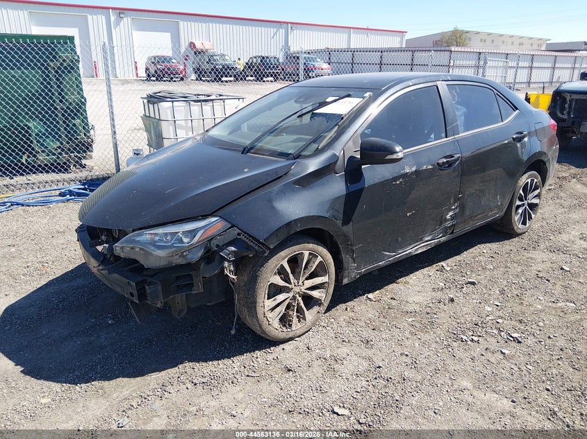 2017 Toyota Corolla VIN 5YFBURHE1HP737064 IAAI salvage auction — FRONT END, Junk (Oklahoma), sold $1,500 on 2026-07-28 (photo 2)