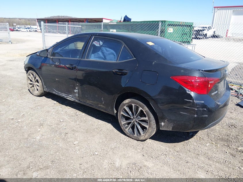 2017 Toyota Corolla VIN 5YFBURHE1HP737064 IAAI salvage auction — FRONT END, Junk (Oklahoma), sold $1,500 on 2026-07-28 (photo 3)