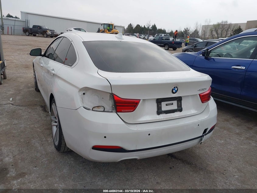 2018 BMW 4er VIN WBA4J1C53JBG79988 IAAI salvage auction — REAR END, Clear (Oklahoma), sold $7,500 on 2026-07-15 (photo 6)