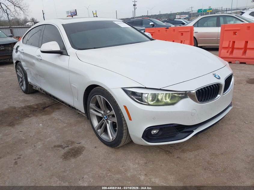 2018 BMW 4er VIN WBA4J1C53JBG79988 IAAI salvage auction — REAR END, Clear (Oklahoma), sold $7,500 on 2026-07-15 (photo 1)