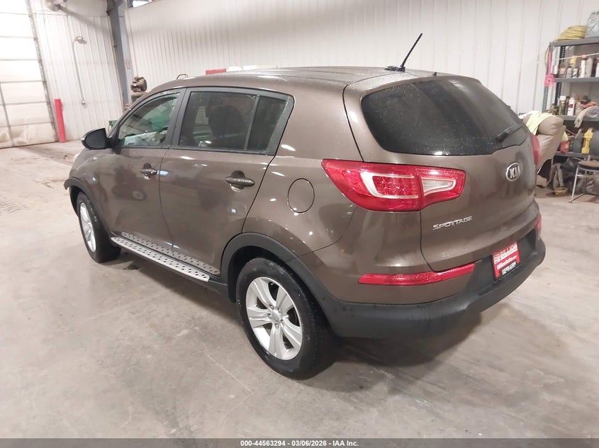 2013 Kia Sportage VIN KNDPBCA29D7427815 IAAI salvage auction — LEFT FRONT, Regular (South Dakota), sold $3,200 on 2026-07-07 (photo 3)