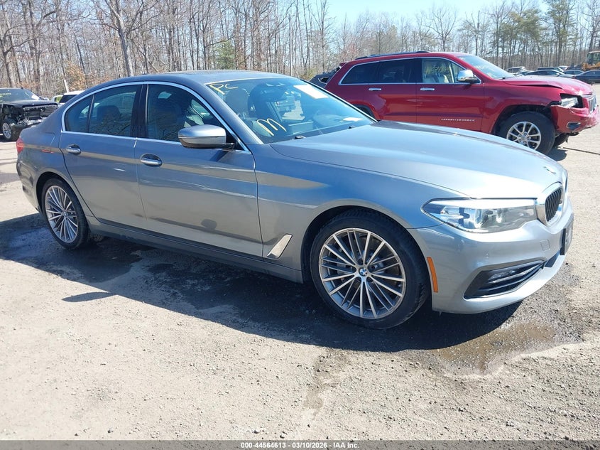 2018 BMW 5er VIN WBAJA5C58JWA38273 IAAI salvage auction — SIDE, Salvage - 75% Or Less (Maryland), sold $7,650 on 2026-07-29 (photo 1)