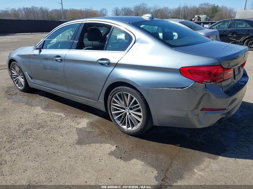 2018 BMW 5er VIN WBAJA5C58JWA38273 IAAI salvage auction — SIDE, Salvage - 75% Or Less (Maryland), sold $7,650 on 2026-07-29 (photo 3)