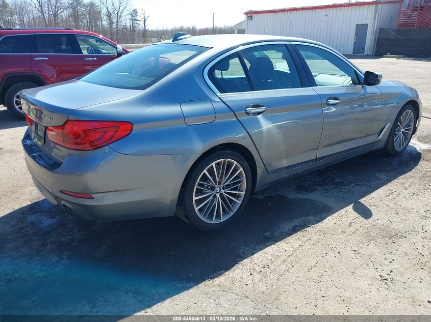 2018 BMW 5er VIN WBAJA5C58JWA38273 IAAI salvage auction — SIDE, Salvage - 75% Or Less (Maryland), sold $7,650 on 2026-07-29 (photo 4)