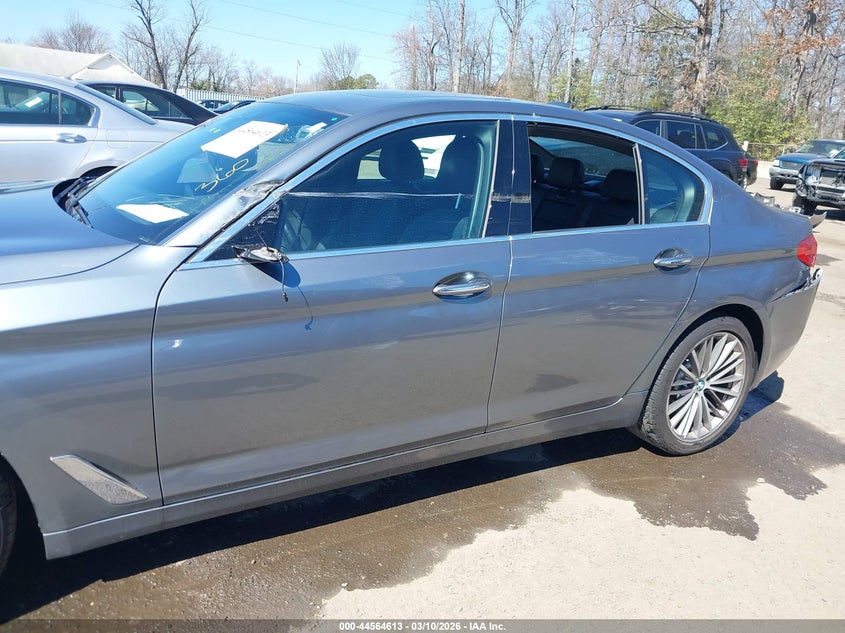2018 BMW 5er VIN WBAJA5C58JWA38273 IAAI salvage auction — SIDE, Salvage - 75% Or Less (Maryland), sold $7,650 on 2026-07-29 (photo 6)