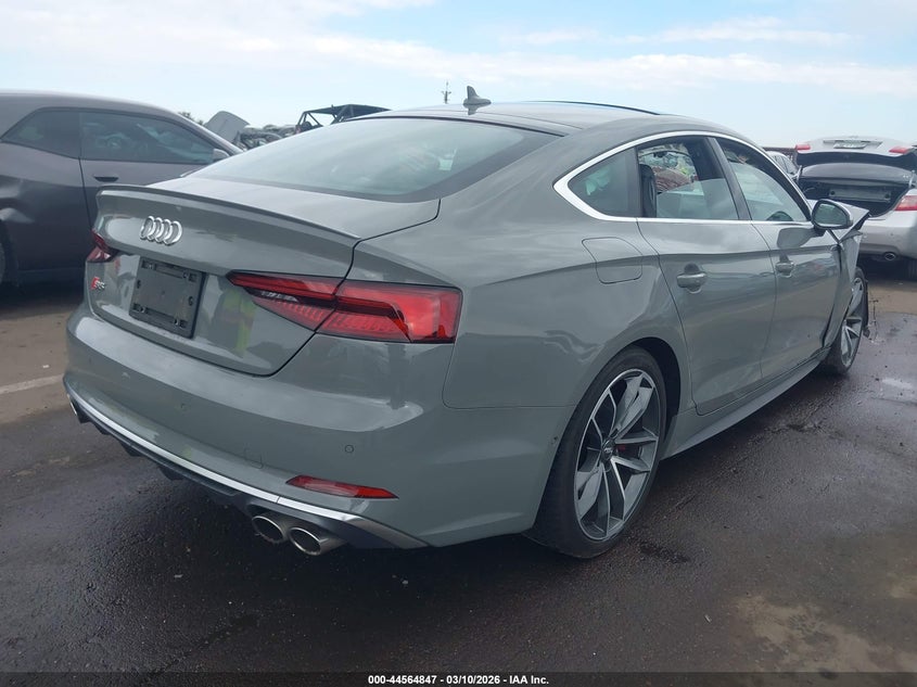 2019 Audi S5 VIN WAUC4CF58KA001431 IAAI salvage auction — RIGHT FRONT, Salvage Title, sold $7,800 on 2026-08-11 (photo 4)