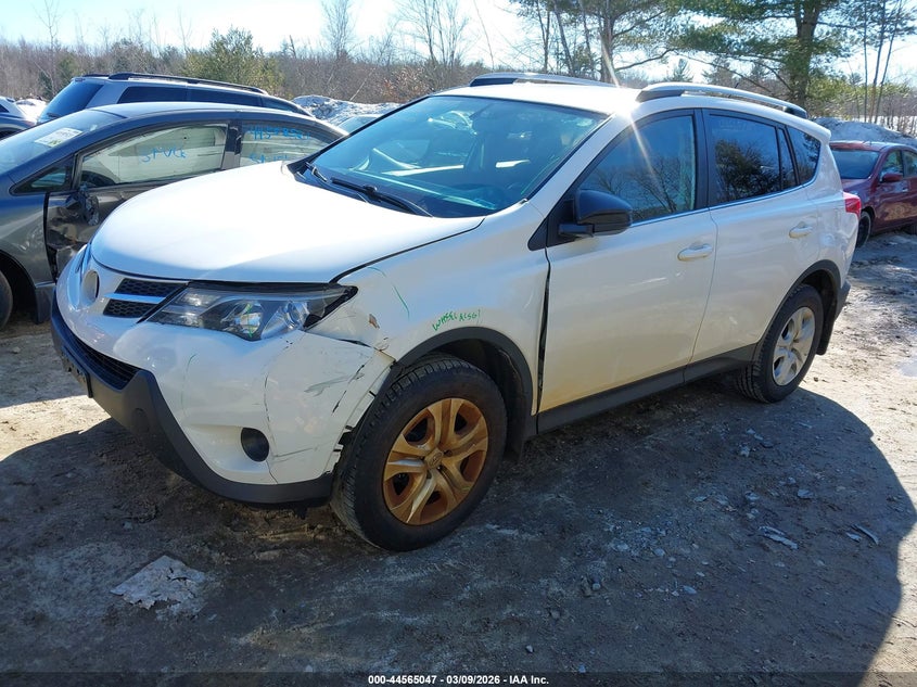 2014 Toyota Rav 4 VIN JTMBFREV4EJ009270 IAAI salvage auction — LEFT FRONT, Salvage Title, sold $3,250 on 2026-07-21 (photo 2)