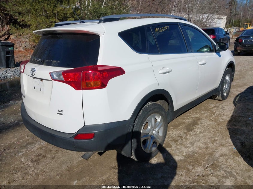 2014 Toyota Rav 4 VIN JTMBFREV4EJ009270 IAAI salvage auction — LEFT FRONT, Salvage Title, sold $3,250 on 2026-07-21 (photo 4)