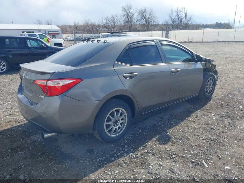 2017 Toyota Corolla VIN 5YFBPRHE3HP571041 IAAI salvage auction — RIGHT FRONT, Salvage Title, sold $2,550 on 2026-08-15 (photo 4)