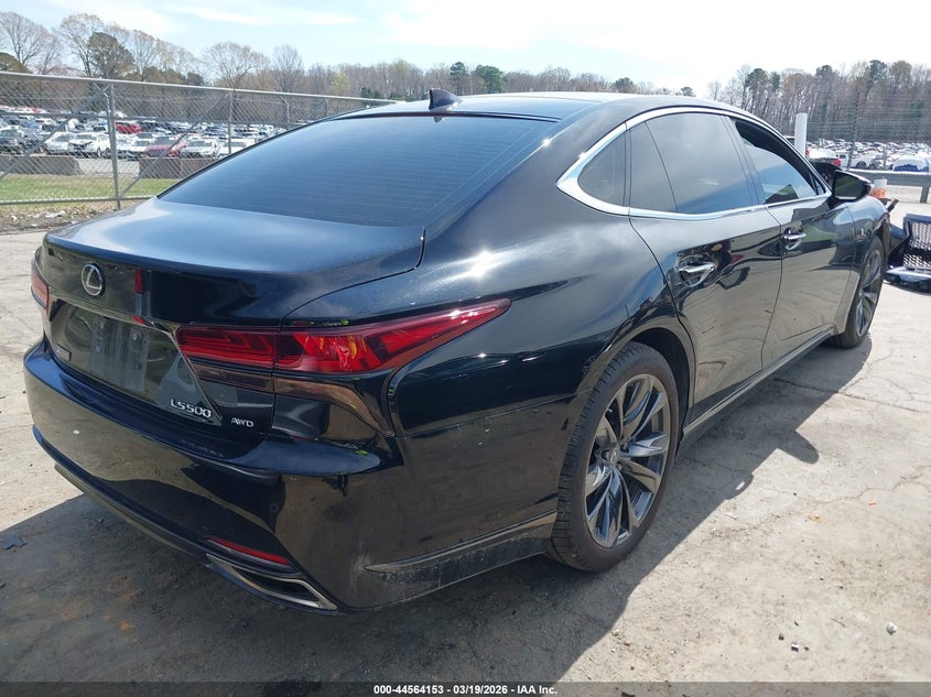 2021 Lexus Ls VIN JTHF51GF7M5008759 IAAI salvage auction — FRONT END, Salvage Title, sold $20,300 on 2026-07-09 (photo 4)
