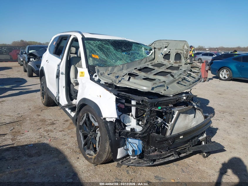 2025 Kia Telluride VIN 5XYP34GCXSG711232 IAAI salvage auction — BIO HAZARD, Salvage Title, sold $2,650 on 2026-07-07 (photo 1)