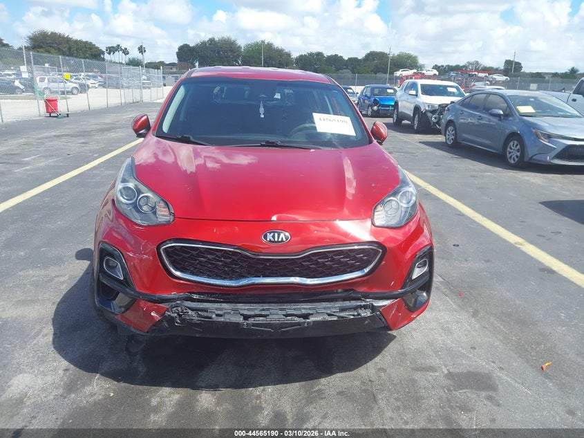 2022 Kia Sportage VIN KNDPMCAC1N7970242 IAAI salvage auction — FRONT END, Salvage Title, sold $2,500 on 2026-08-02 (photo 6)