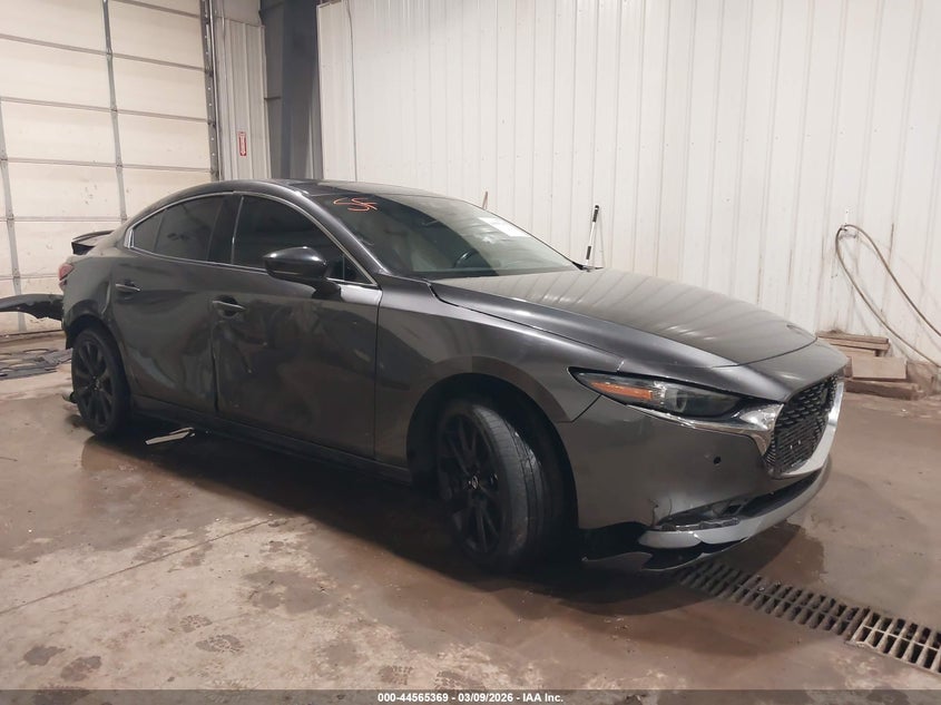 2022 Mazda 3 VIN JM1BPBEY1N1509255 IAAI salvage auction — FRONT & REAR, Regular (South Dakota), sold $1,200 on 2026-07-21 (photo 1)