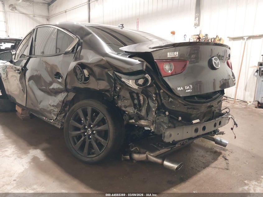 2022 Mazda 3 VIN JM1BPBEY1N1509255 IAAI salvage auction — FRONT & REAR, Regular (South Dakota), sold $1,200 on 2026-07-21 (photo 6)