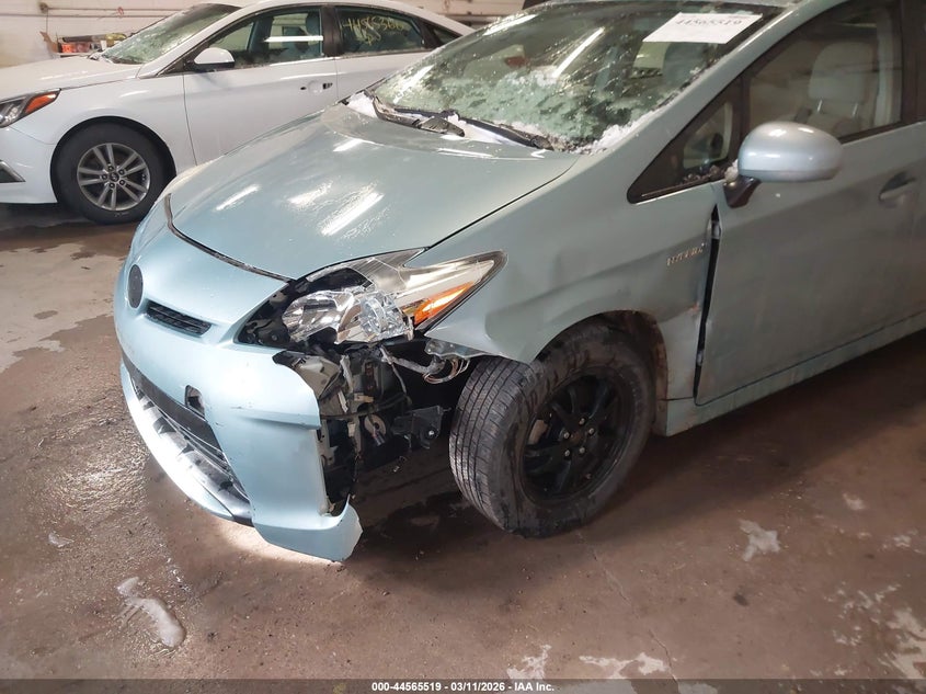 2012 Toyota Prius VIN JTDKN3DU5C1518970 IAAI salvage auction — FRONT END, Prior Salvage (Minnesota), sold $900 on 2026-07-29 (photo 6)