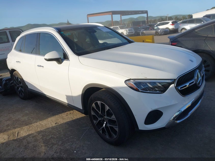 2025 Mercedes-benz Glc VIN W1NKM5GB5SF296692 IAAI salvage auction — REAR END, Salvage Title, sold $30,850 on 2026-07-09 (photo 1)
