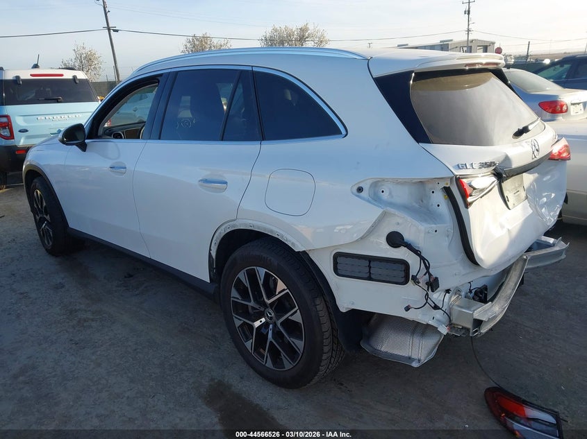 2025 Mercedes-benz Glc VIN W1NKM5GB5SF296692 IAAI salvage auction — REAR END, Salvage Title, sold $30,850 on 2026-07-09 (photo 3)