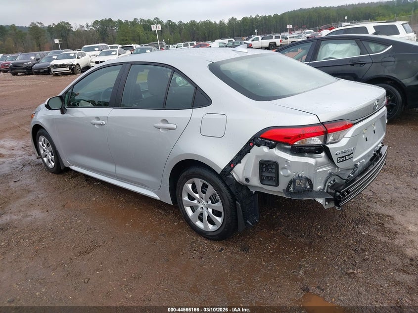 2026 Toyota Corolla VIN 5YFB4MDEXTP414908 IAAI salvage auction — RIGHT REAR, Clear (Alabama), sold $7,075 on 2026-07-29 (photo 3)