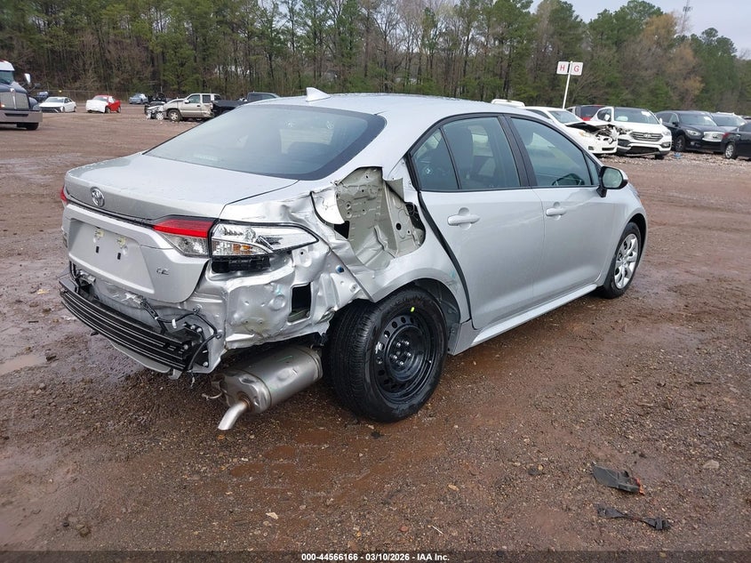 2026 Toyota Corolla VIN 5YFB4MDEXTP414908 IAAI salvage auction — RIGHT REAR, Clear (Alabama), sold $7,075 on 2026-07-29 (photo 4)