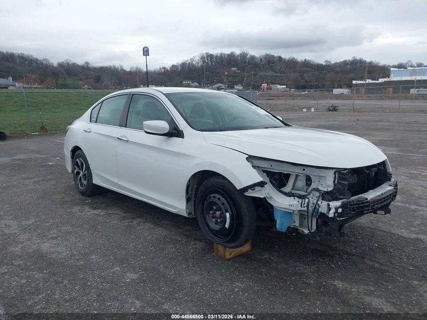 2016 Honda Accord VIN 1HGCR2F30GA088599 IAAI salvage auction — FRONT END, Salvage (Illinois), sold $2,100 on 2026-07-17 (photo 1)