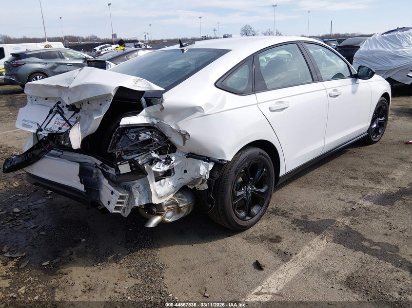 2025 Honda Accord VIN 1HGCY1F4XSA000379 IAAI salvage auction — REAR END, Salvage Title, sold $8,900 on 2026-07-06 (photo 4)