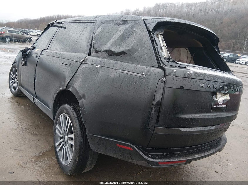 2023 Land rover RANGE ROVER VIN SALKPBE79PA023067 IAAI salvage auction — ROLLOVER, Salvage Title, sold $23,500 on 2026-07-09 (photo 3)