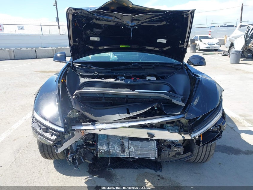 2026 Tesla Model y VIN 7SAYGDET5TA634306 IAAI salvage auction — FRONT END, Salvage (California), sold $12,700 on 2026-07-29 (photo 6)