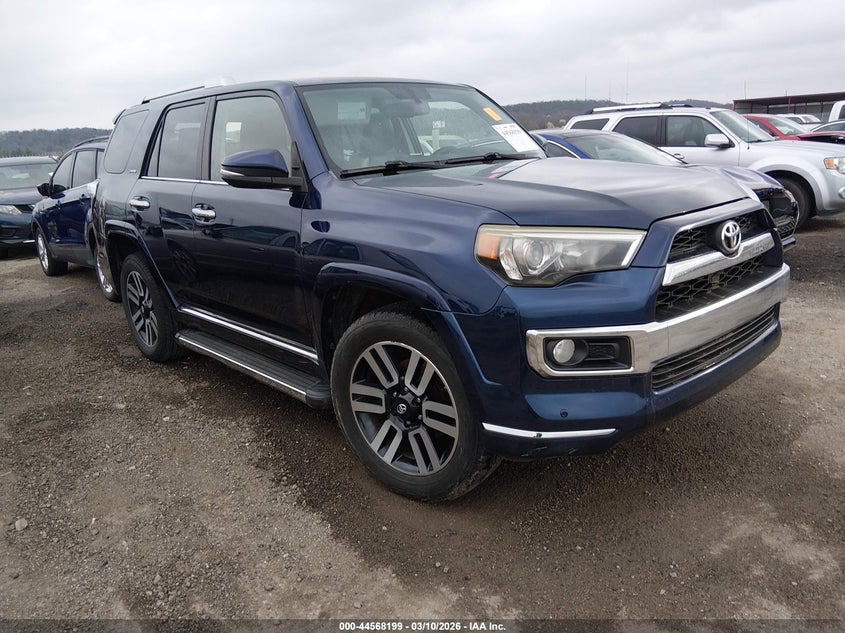 2014 Toyota 4runner VIN JTEBU5JR1E5178111 IAAI salvage auction — LEFT SIDE, Clear (Oklahoma), sold $6,500 on 2026-07-28 (photo 1)