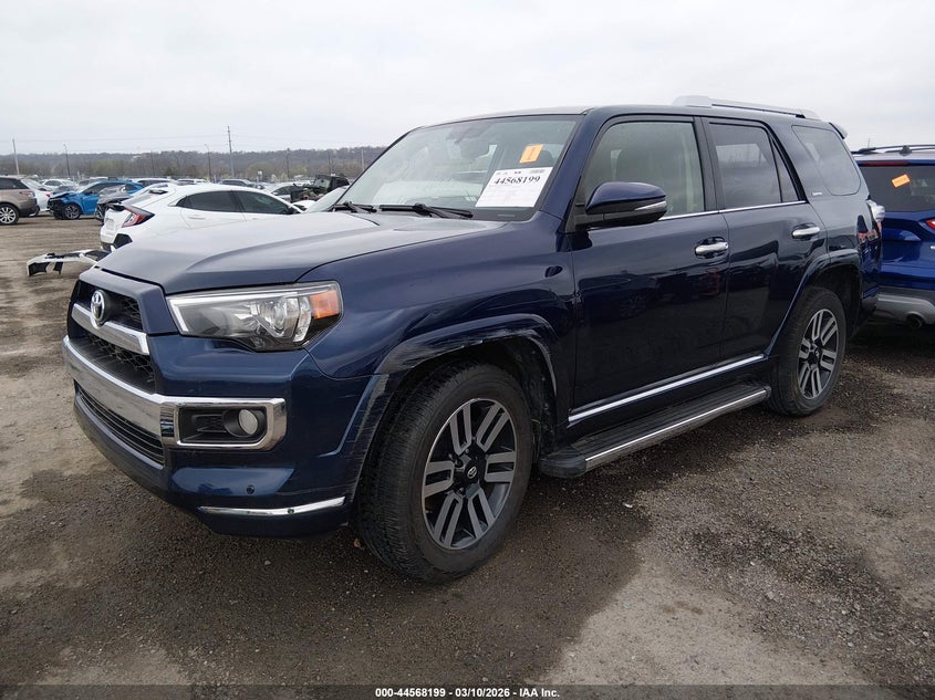 2014 Toyota 4runner VIN JTEBU5JR1E5178111 IAAI salvage auction — LEFT SIDE, Clear (Oklahoma), sold $6,500 on 2026-07-28 (photo 2)