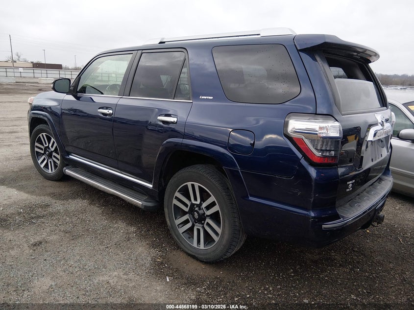 2014 Toyota 4runner VIN JTEBU5JR1E5178111 IAAI salvage auction — LEFT SIDE, Clear (Oklahoma), sold $6,500 on 2026-07-28 (photo 3)