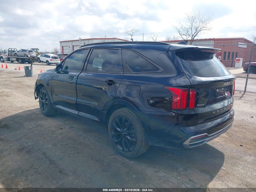 2022 Kia Sorento VIN 5XYRK4LF7NG086448 IAAI salvage auction — FRONT END, Clear (Michigan), sold $3,250 on 2026-07-23 (photo 3)