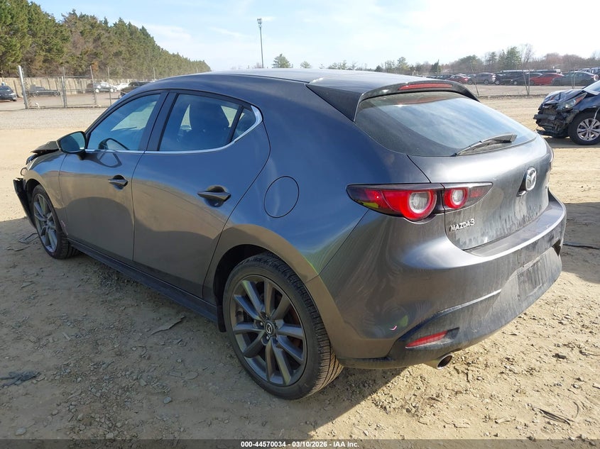 2023 Mazda 3 VIN JM1BPALM3P1609404 IAAI salvage auction — LEFT FRONT, Salvage - Greater Than 75% (Maryland), sold $5,200 on 2026-07-13 (photo 3)