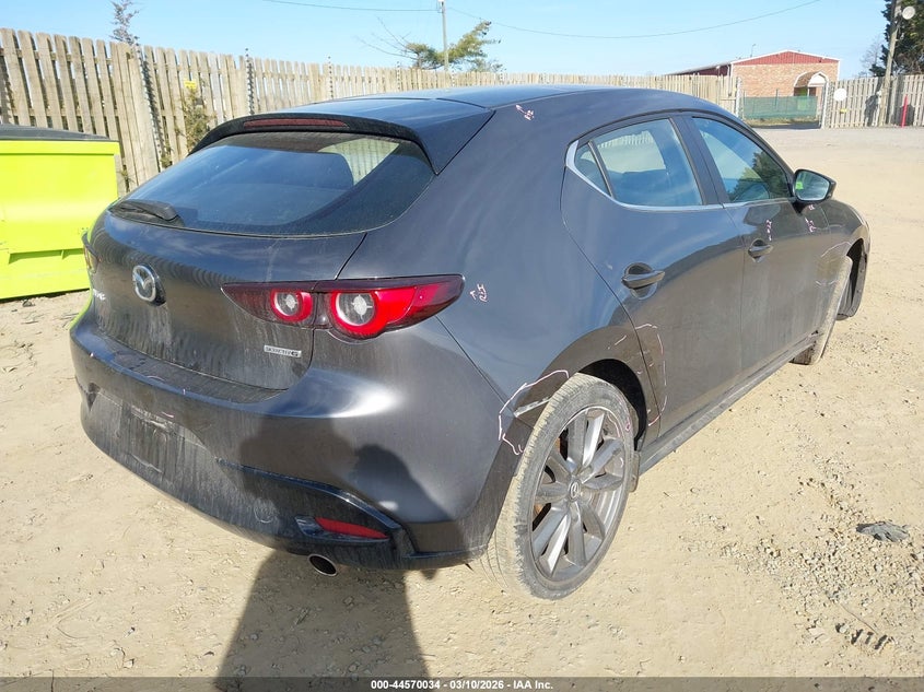 2023 Mazda 3 VIN JM1BPALM3P1609404 IAAI salvage auction — LEFT FRONT, Salvage - Greater Than 75% (Maryland), sold $5,200 on 2026-07-13 (photo 4)